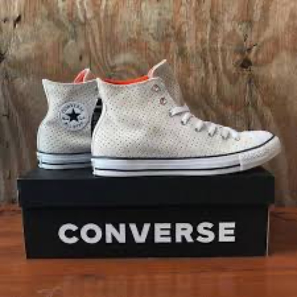 Converse Chuck Taylor Limited Edition Suede Perforated High Top Sneakers - Picture 2 of 2